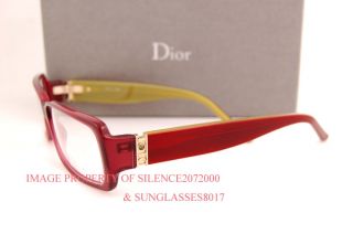 New Christian Dior Eyeglasses Frames 3153 EZZ Burgundy