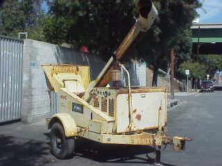 FMC MODEL C16 WOOD BRUSH CHIPPER GOVERNMENT OWNED