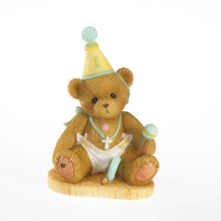 Cherished Teddies Through the Years Age 1 Birthday Figurine (Onederful 
