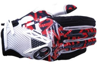  Scratch Gloves   Black/Red 2012