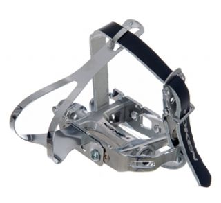 see colours sizes token alloy track tk458 flat pedals w toe clip now $