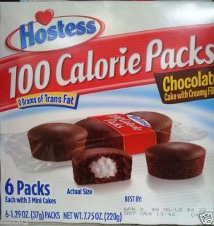 Hostess Chocolate Cakes 100 Calorie Packs