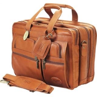 CLAIRE CHASE EXECUTIVE X  WIDE LEATHER BRIEFCASE