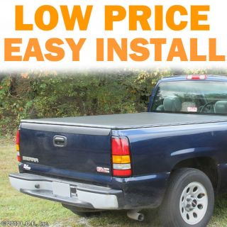 Tonneau Truck Bed Snap Down Roll Up Cover Chevy GMC