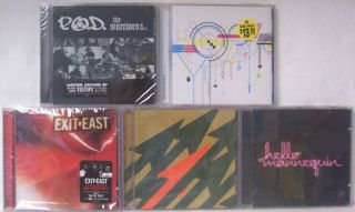 Lot of 5 New SEALED Christian Music CDs P O D Joy Electric Exit East