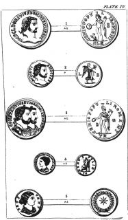 28 Old Books Roman Coins Byzantine Denarius Silver Bronze Imperial
