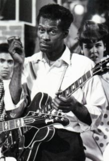 Chuck Berry Poster Rock Music Singer Guitarist Pioneer