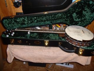 New Recording King RB 012 California 5 String Open Back Banjo with