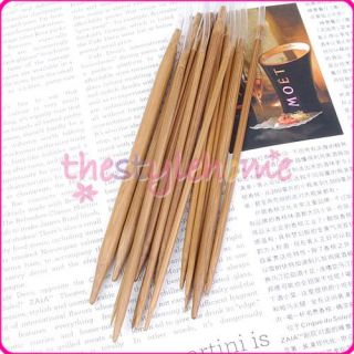 Set of 14 Patina Bamboo Circular Knitting Needles 24