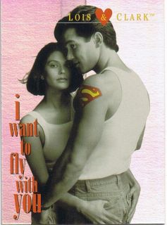 Skybox 1995 Lois Clark L C6 I Want to Fly with You