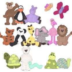 250 Tear Bear Paper Piecing Patterns with SVG Files