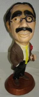  Chalkware Statues Figures Marx Brothers Groucho Harpo Chico