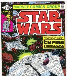 Marvel Comic STAR WARS 41 The Empire Strikes Back from Nov 1980 in VF