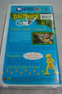 PBS Kids Zoboomafoo Zoboos Little Pals VHS Video 794054833331