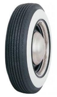 G78 15 Coker Classic 3 1 4 White Wall Tire Cosmetic Blem