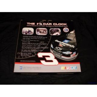 NASCAR 3 Dale Earnhardt Richard Childress Racing Sound Wall Clock New