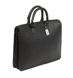 clairechase sarita premium leather briefcase