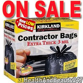 Kirkland 42 Gallon Heavy Duty Contractor Clean Up Bags