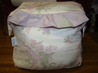 Simply Shabby Chic Lilac Ruffle Full Queen Duvet Cover with 2 Shams