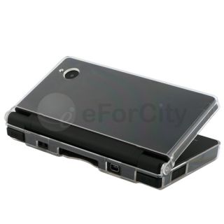 Clear Crystal Hard Case Skin Cover for Nintendo DSi NDSi Game Console
