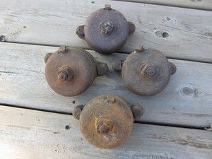 4 ORIGINAL MODEL A FORD SHOCK ABSORBERS