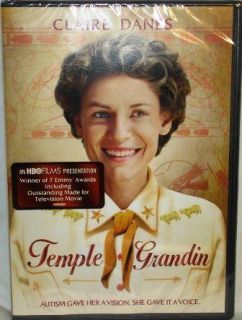 Temple Grandin New Christian DVD Claire Danes Autism