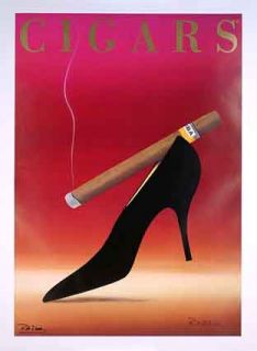 Cigars Poster by Razzia Original Mint