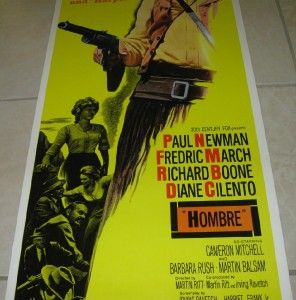  Long Sheet Movie Poster Western Paul Newman Diane Cilento