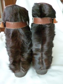 This is a pair of Vintage Jean Claude Killy by Wolverine Fur or Faux