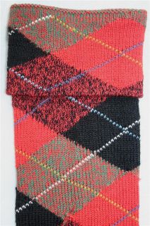Authentic Scottish Kilt Hose Clan tartan plaid Wilson Socks wool Men