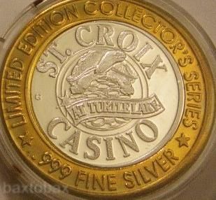 ST. CROIX CASINO Silver Strike CHIPPEWA INDIANS OF WISCONSIN