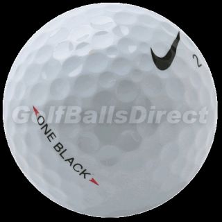36 nike one black aaaa used golf balls aaaa nike one black mixed model