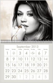  Kelly Clarkson 2013 Wall Calendar