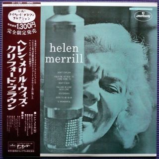Helen Merrill w Clifford Brown on Emarcy Japan Mono LP