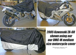  Medium Waterproof Motorcycle Cover w/storage bag. Cover