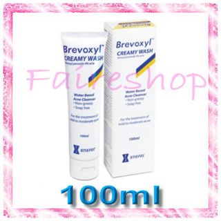 Brevoxyl Creamy Wash Benzoyl Peroxide 4 Acne Cleanser