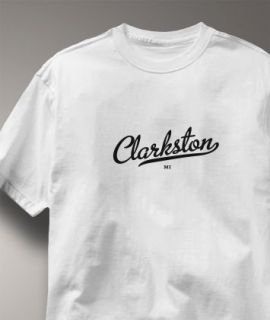 Clarkston Michigan MI Metro White Hometown s T Shirt XL