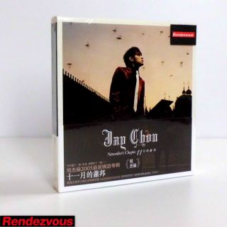 JAY CHOU Novembers Chopin CD DVD Taiwan SEALED Initial D 2005