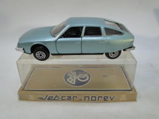 Vintage Citroen CX Jet Car Du Norev 845 Diecast Metal Toy France Box