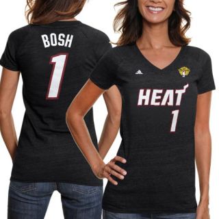 Adidas 1 Bosh Ladies Miami Heat 2012 NBA Finals Champions T Shirt