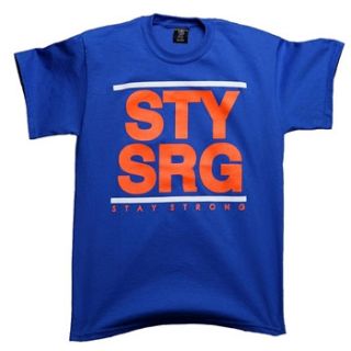 stay strong dmc tee features 100 % cotton fresh colours