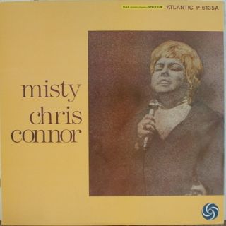 Chris Connor Misty Atlantic 6135 Japan Autographed