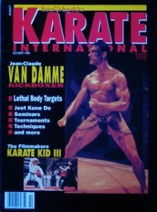 10 89 Karate International Jean Claude Van Damme Karate Kung Fu