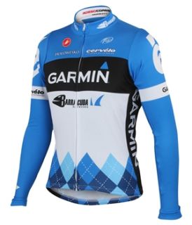 Castelli Team Garmin Barracuda Long Sleeve Jersey 2012
