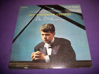 Van Cliburn   My Favorite Chopin   Rare 12 Vinyl LP Record   RCA LSC