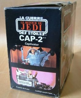 Cap 2 Captivator Star Wars Return Jedi Vintage Figure Vehicle French