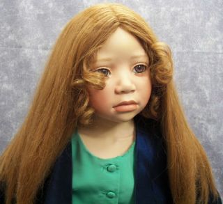 Christine Orange Harriet Porcelain Doll 38 Tall RARE
