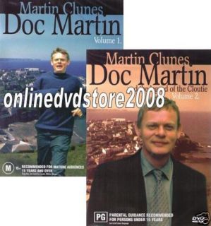 Doc Martin Clunes UK Comedy TV Series Movies 2 DVD Set New SEALED