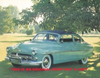 1950 Mercury Monterey 2 Door RARE Classic Car Print
