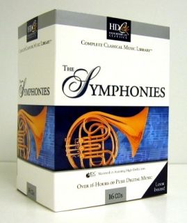 16 CD Set Classical Music Symphonies Mozart Haydn More